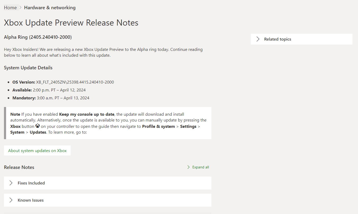Xbox Insider Release Notes Have a New Residence!