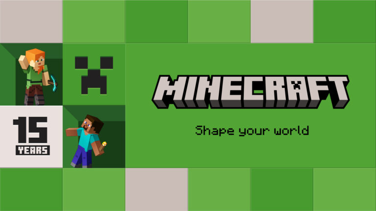 Minecraft 15 Years Hero Image