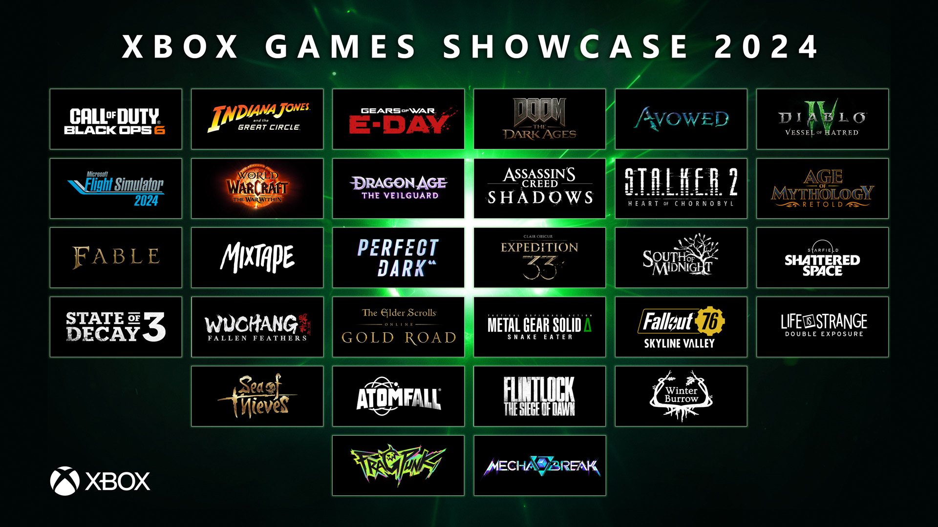 Xbox Games Showcase 2024 Every Announcement and Reveal