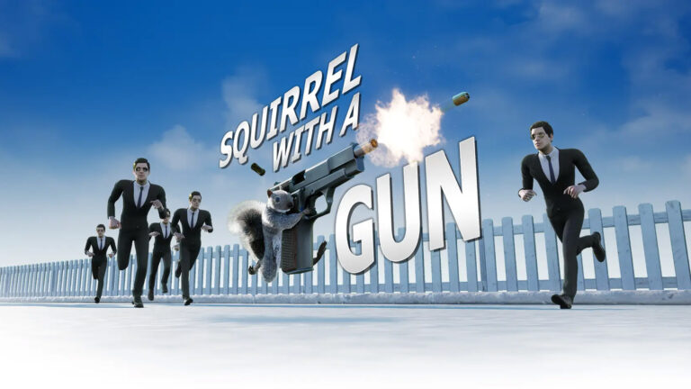 Squirrel With a Gun Hero Image