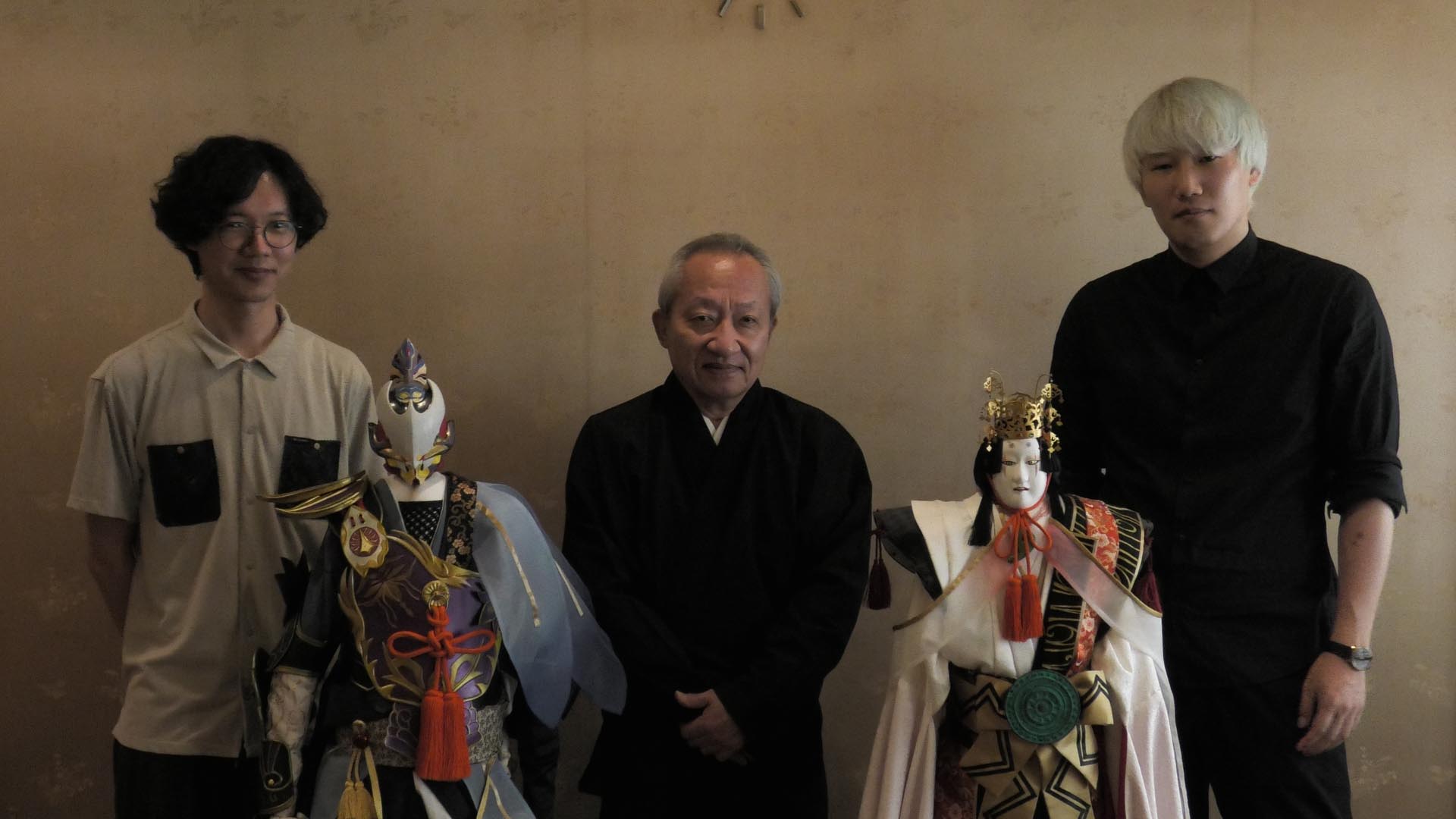 Kunitsu-Gami puppeteers and creators Image