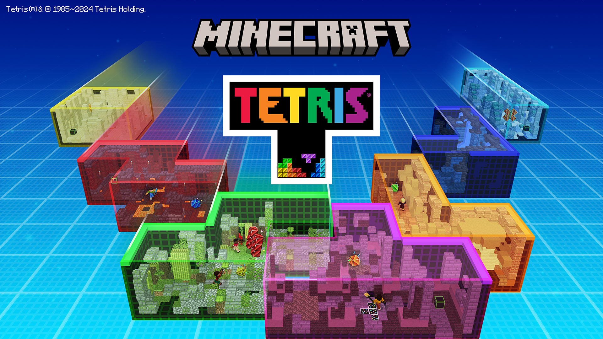 Minecraft Tetris DLC Hero