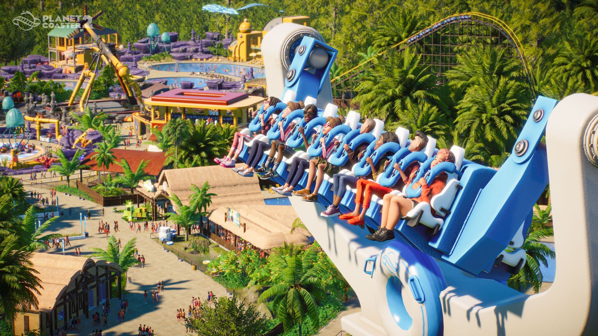 Makes A Splash with the Waterpark Of Your Dreams in Planet Coaster 2