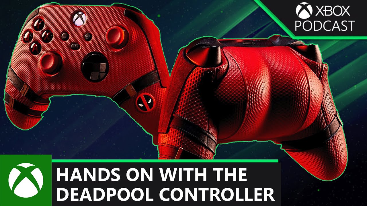 Hands on with THE Deadpool controller| Official Xbox Podcast