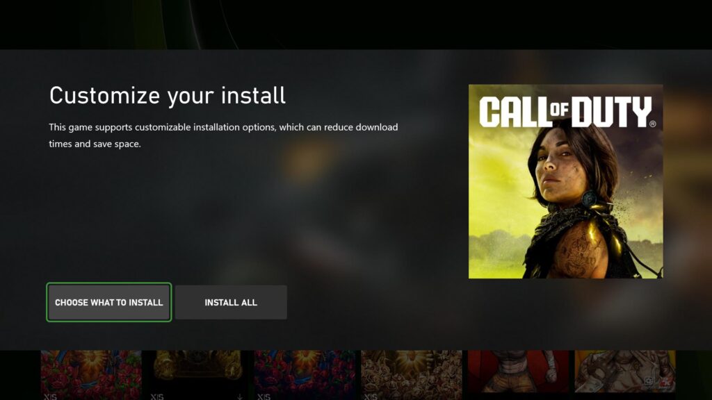 Immagine di installazione personalizzata per l'aggiornamento Xbox