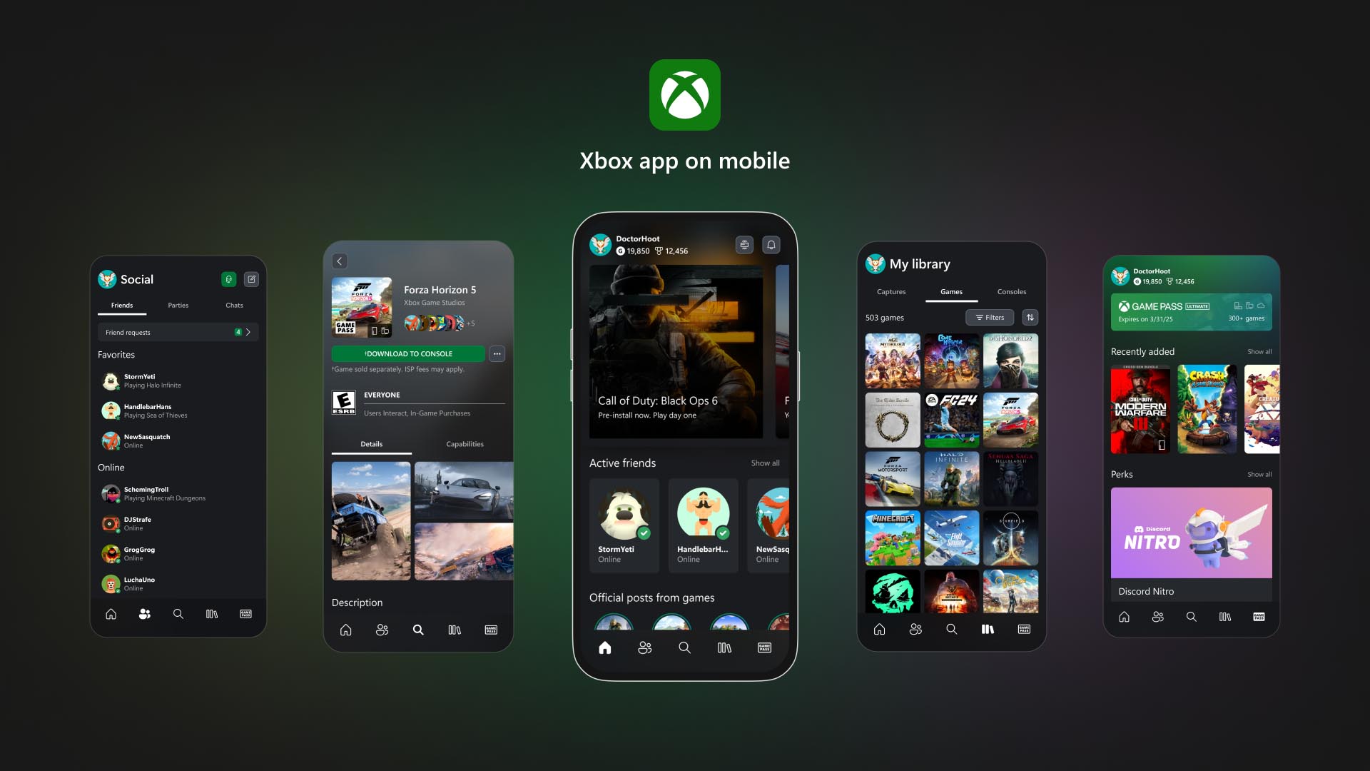 Immagine dell'app Xbox Mobile