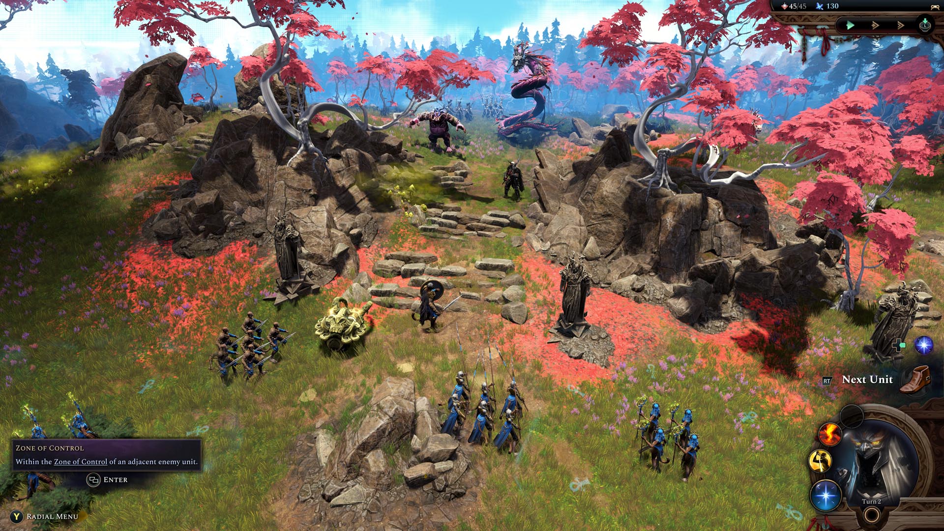 Screenshot from Age of Wonders 4