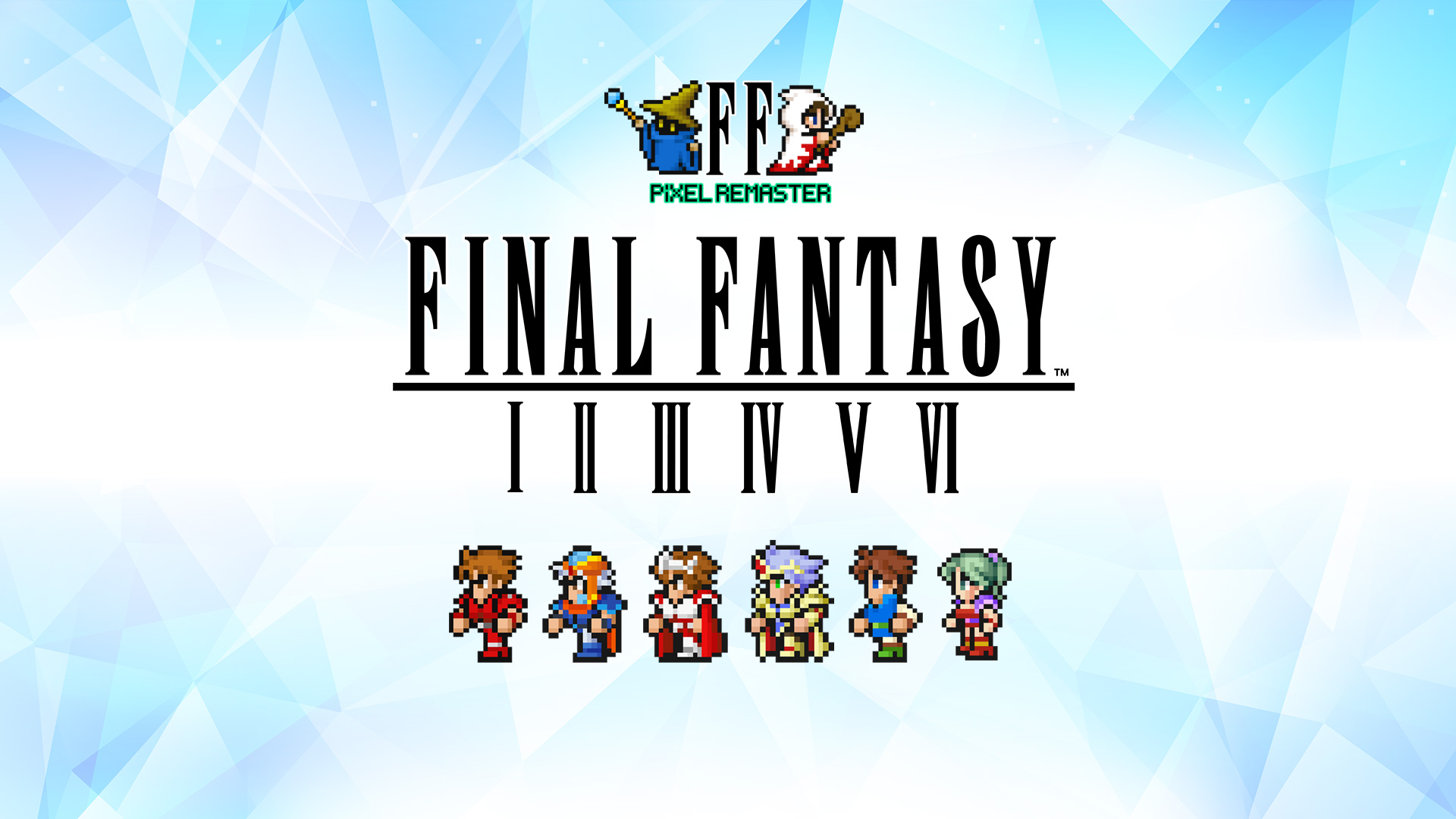 Final Fantasy Pixel Remasters Key Art