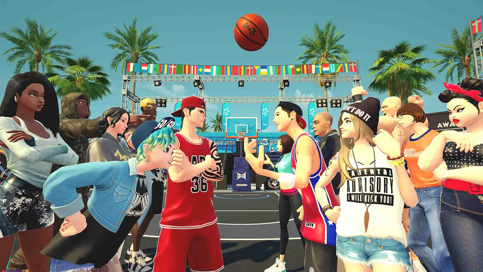 3on3 freestyle screenshot