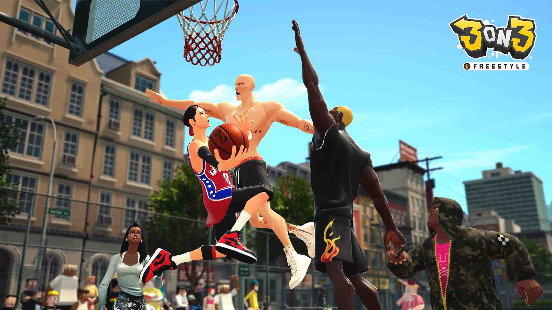 3on3 freestyle screenshot