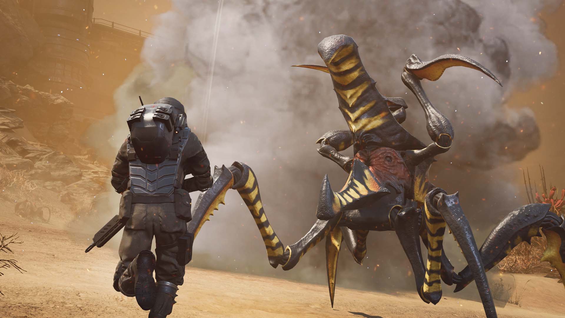 Go Solo or Team up in Starship Troopers: Extermination