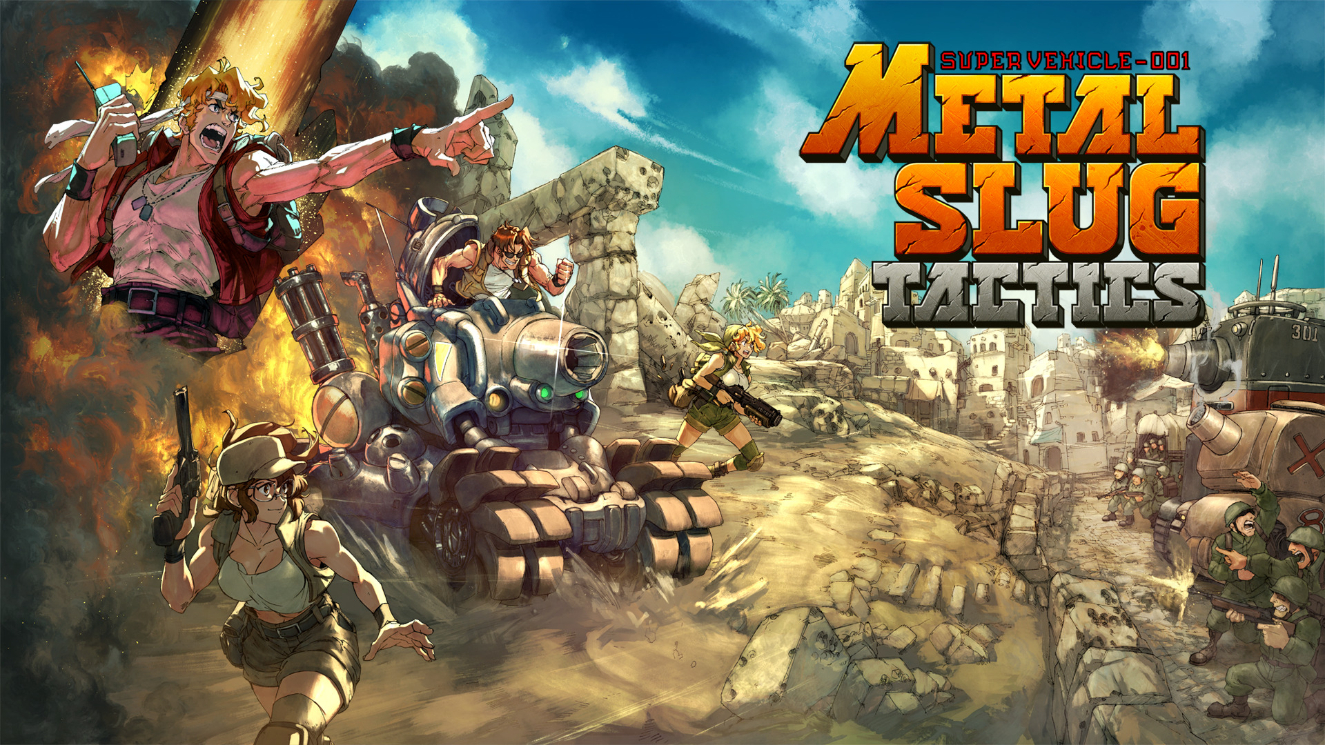 Metal Slug Tactics key art