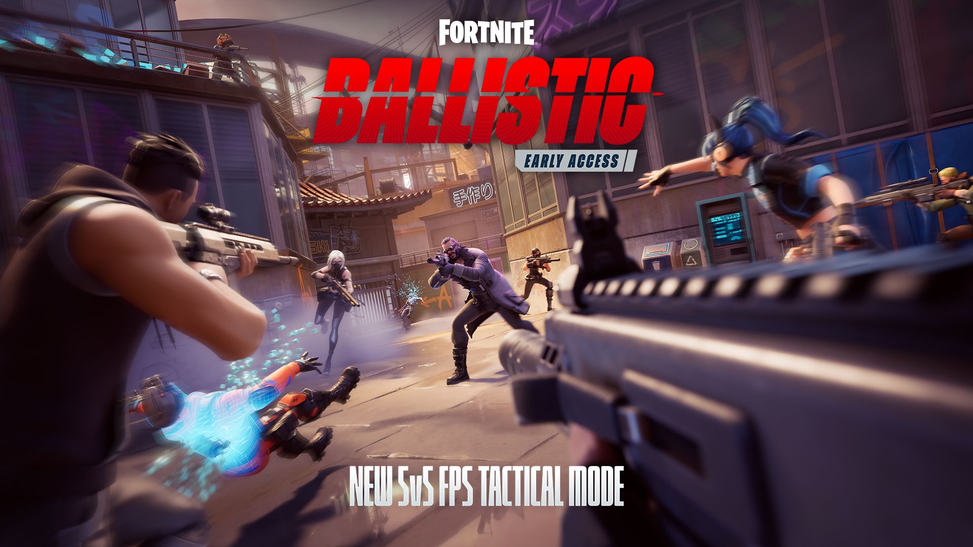 Fortnite Ballistic Key Art