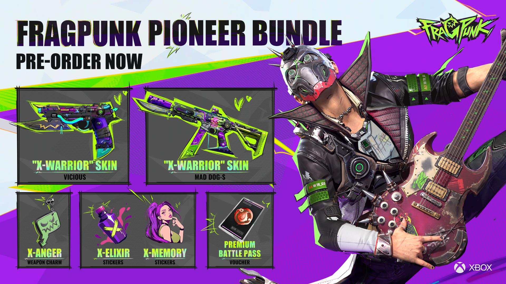 FragPunk Pioneer Bundle Contents Image