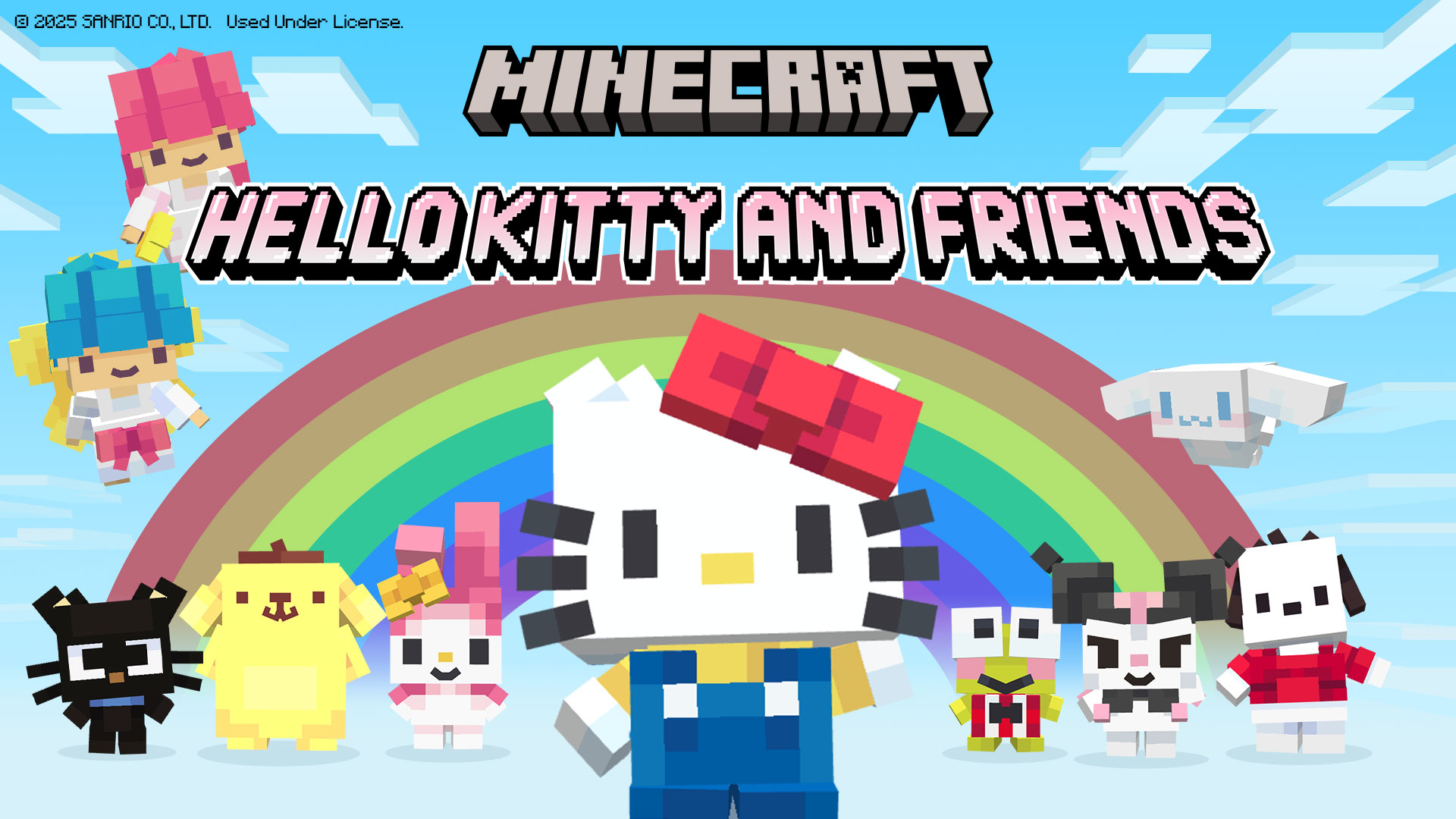 Minecraft Hello Kitty DLC Image