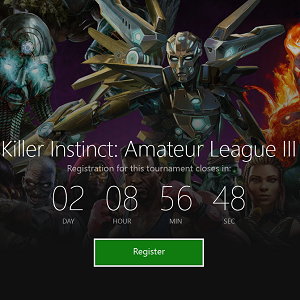 Arena on Xbox live with Killer Instinct