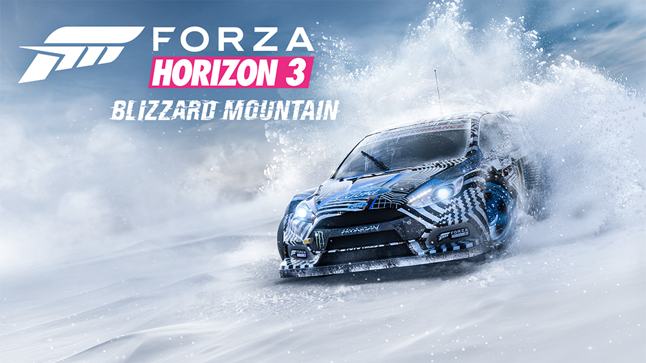 Forza Horizon 3 Blizzard Mountain Expansion Key Art