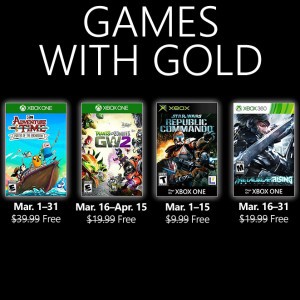 Games with Gold March 2019 Small Image