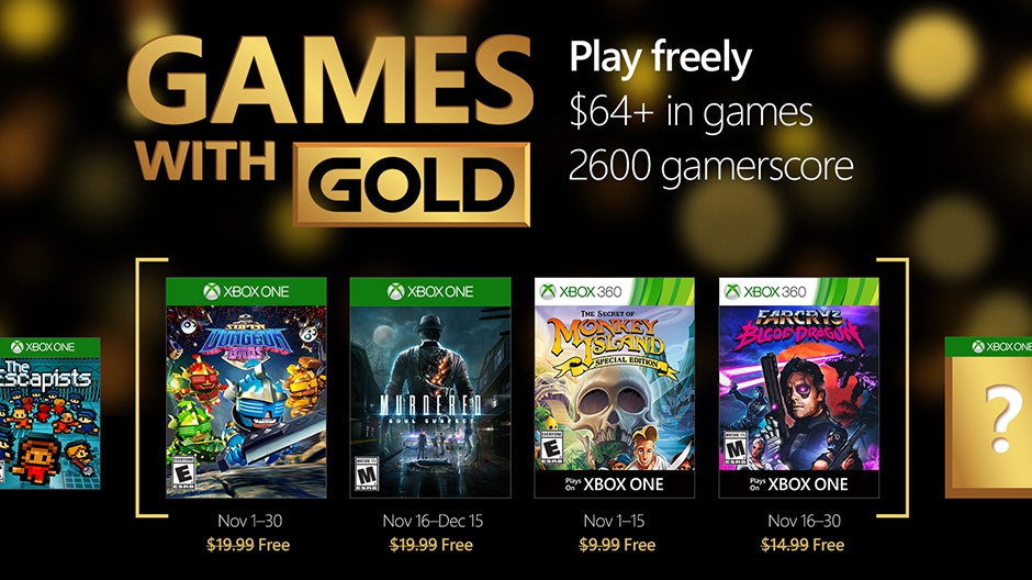 Games With Gold Hero Image Alternate