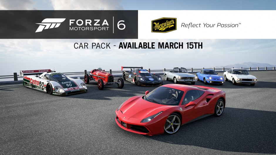Fresh Additions to the Forza Motorsport 6 Garage with the Meguiar's Car  Pack - Xbox Wire
