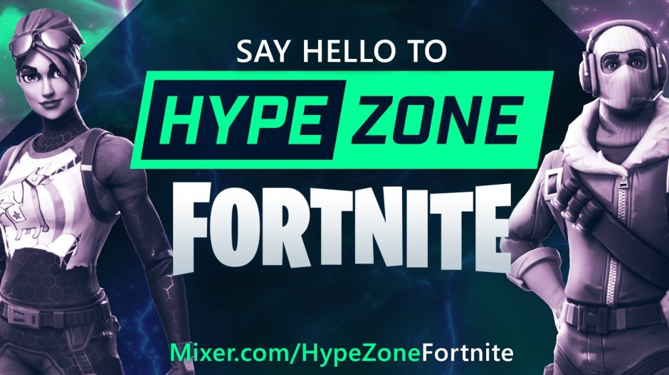 Mixer Hype Zone Fortnite Hero Image
