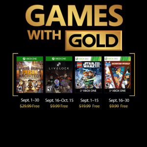 Games with Gold September 2018 Small Image