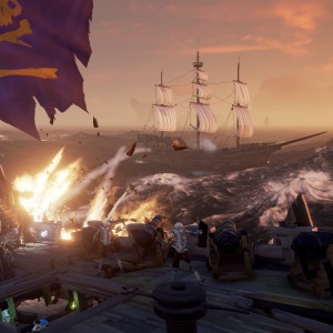 Sea of Thieves Cursed Sails Skeleton Ships