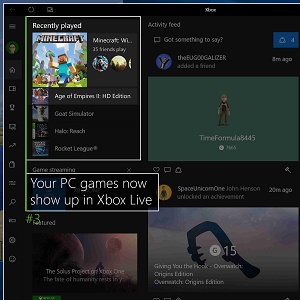 Top Windows 10 Gaming Features Screenshot
