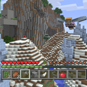 Minecraft Snow Screenshot