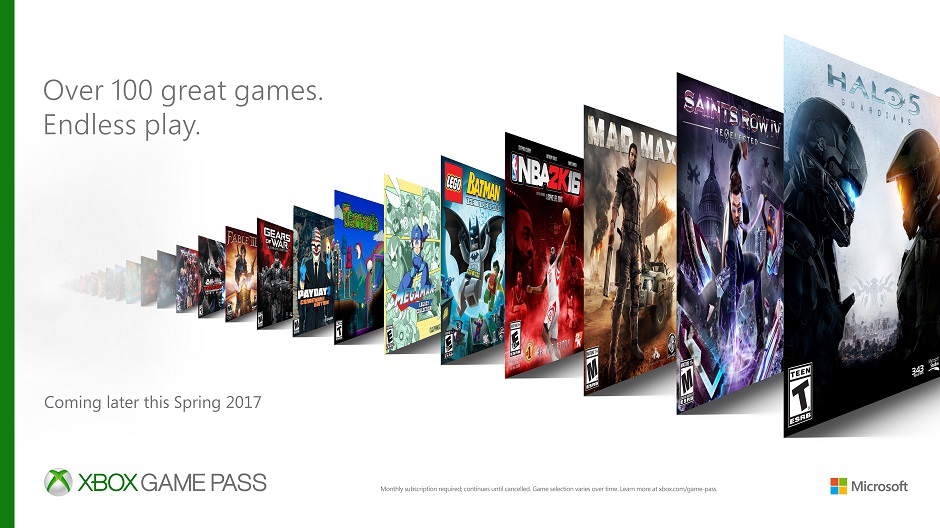 Xbox Game Pass Key Art
