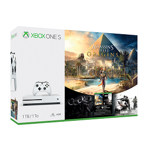 Xbox One S Assassins Creed Origins Bonus Bundle Box Shot