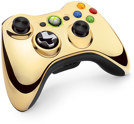 Announcing the Xbox 360 Special Edition Chrome Series Gold Wireless  Controller - Xbox Wire