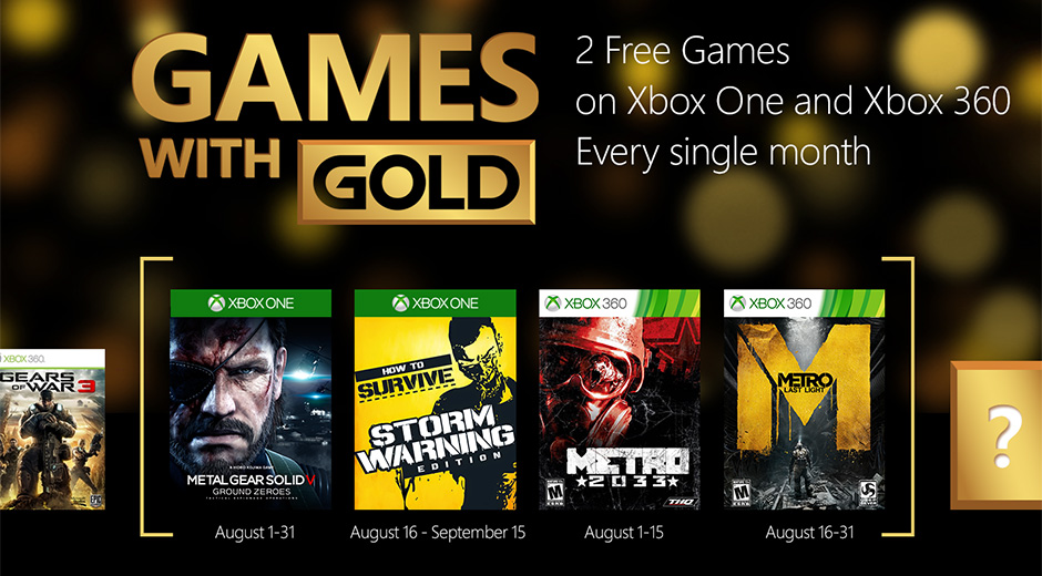 Xbox Live Gold, Games With Gold Finally Being Phased Out In