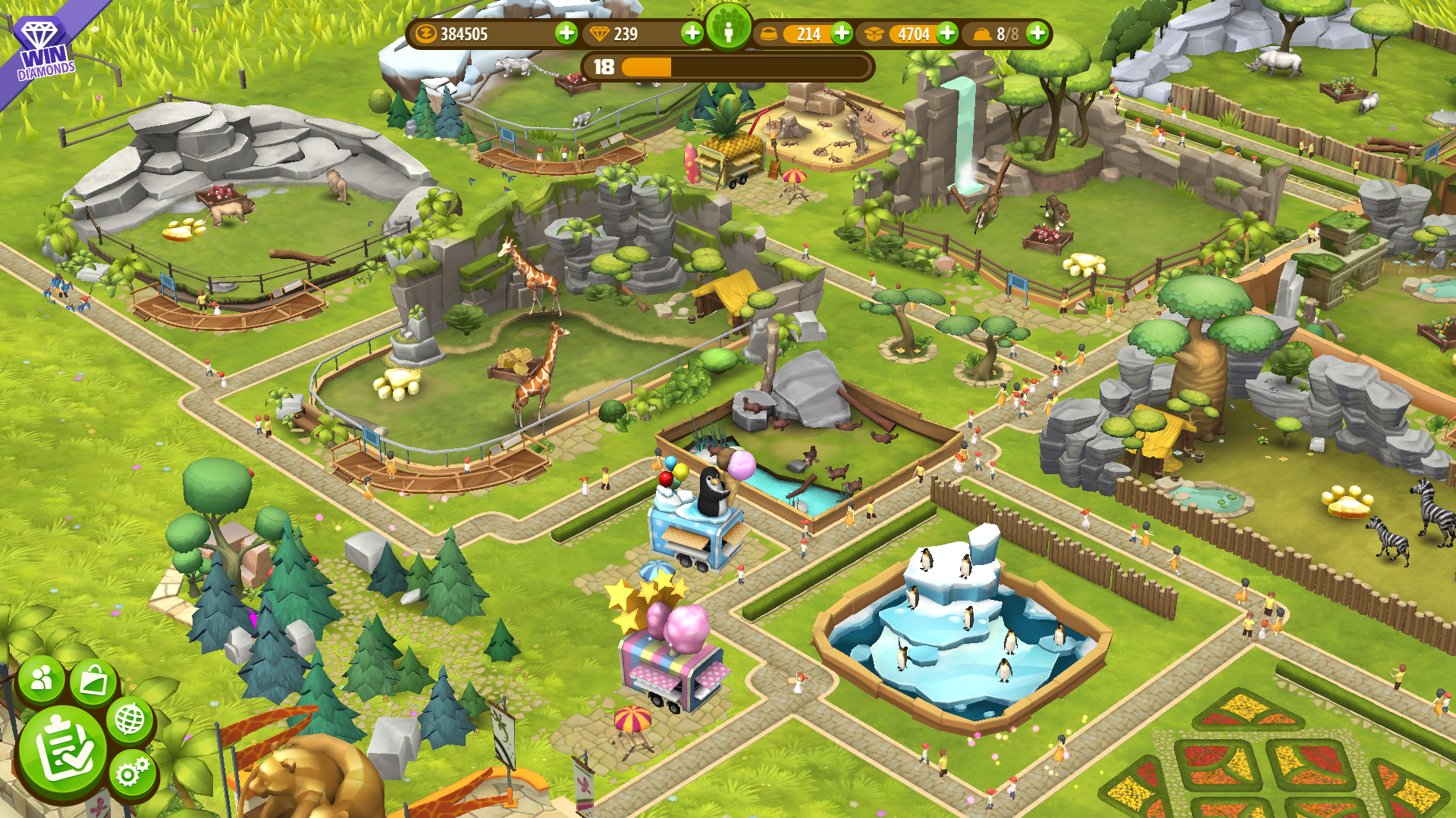 Zoo Tycoon 2 Screenshot, video game screenshot