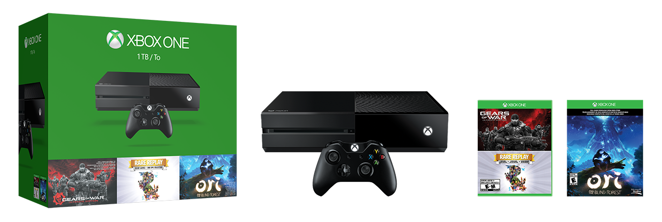 Three Blockbuster Games When You Take Home the Xbox One 1TB Holiday Bundle
