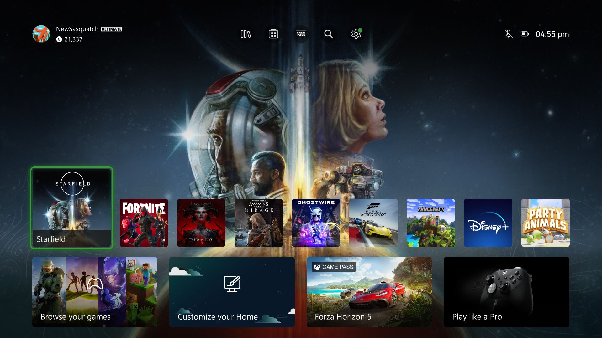 Willkommen auf Deiner neuen Xbox-Startseite