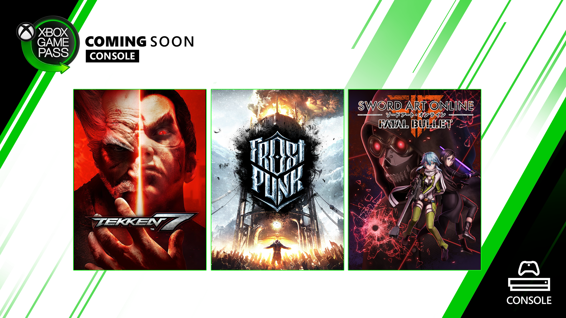 Neu im Xbox Game Pass für Konsole: Tekken 7, Frostpunk und Sword Art Online: Fatal Bullet neu im Januar HERO