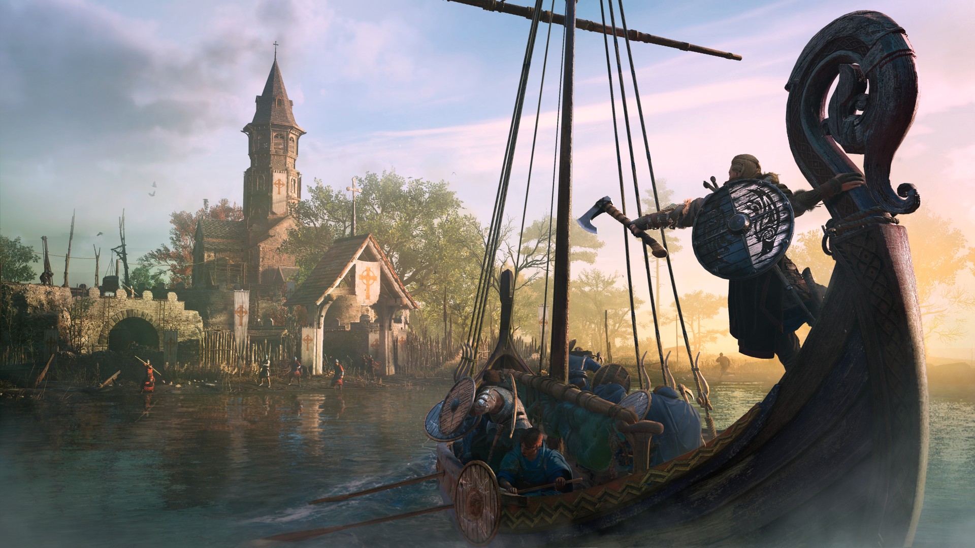 Video For 20 Minuten Gameplay aus Assassin’s Creed Valhalla: Jetzt auf Xbox One vorbestellen und von Smart Delivery profitieren
