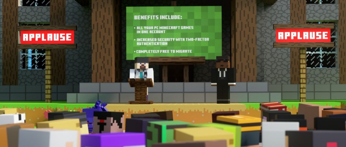 Minecraft: Die Java Edition zieht auf Dein Microsoft Konto HERO