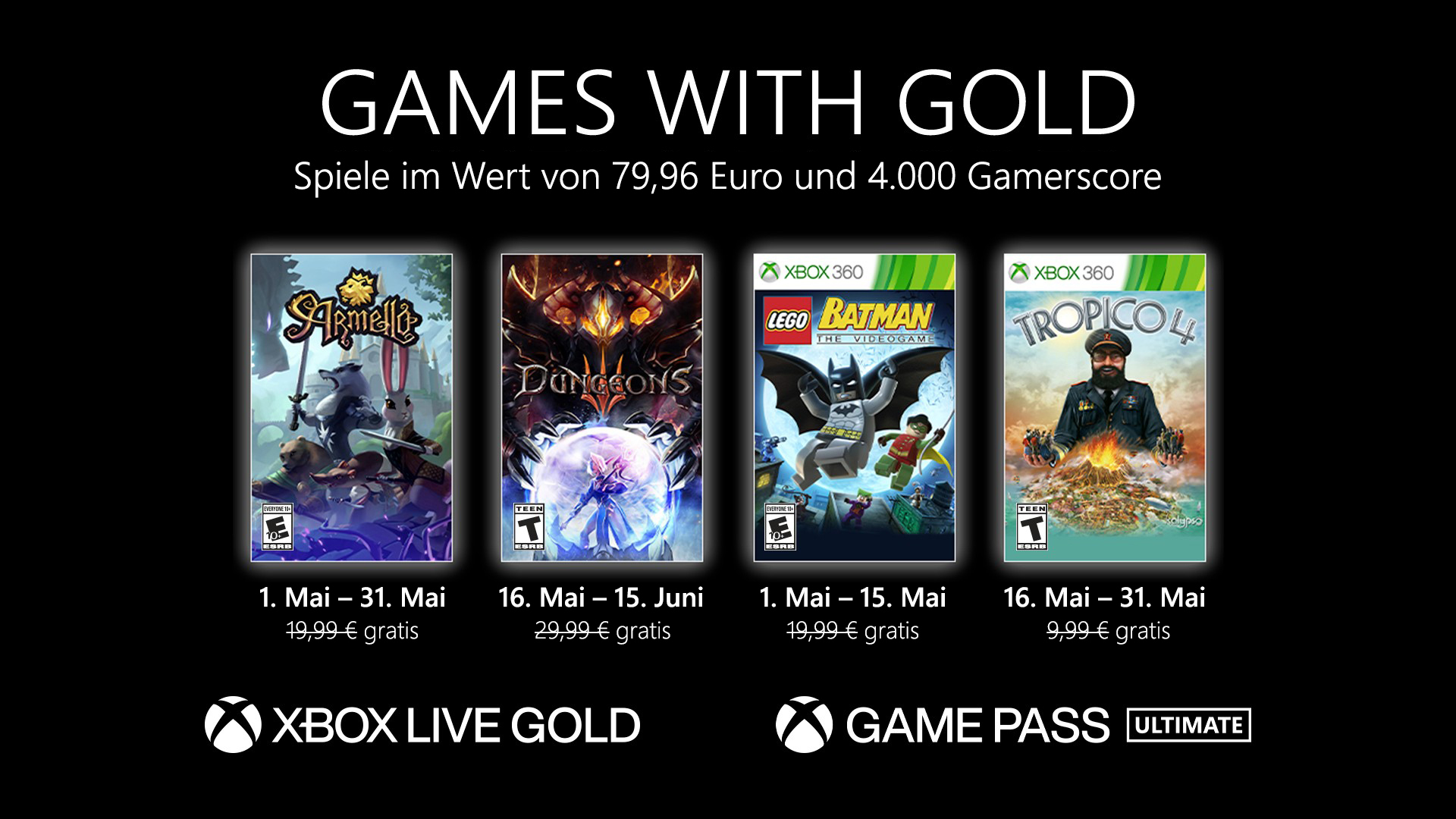 Games with Gold: Diese Spiele gibt es im Mai gratis: HERO