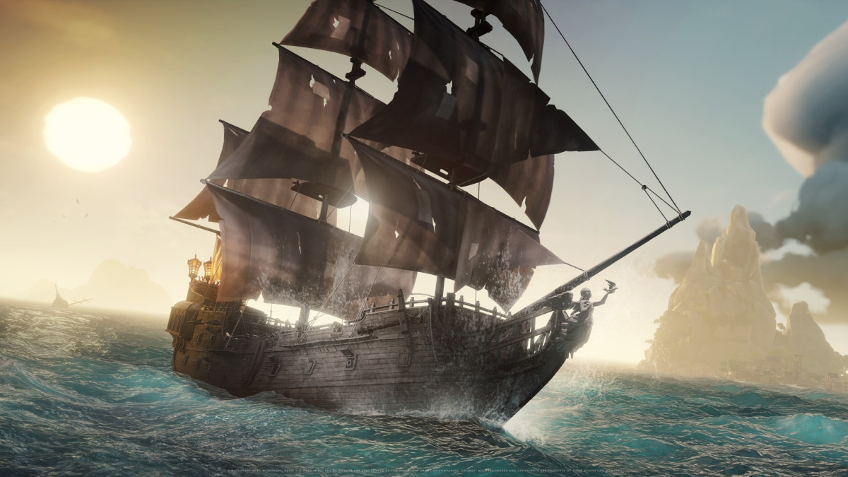 Schaue Dir das Gameplay-Video des ultimativen Piratencrossovers Sea of Thieves: Ein Piratenleben an! HERO