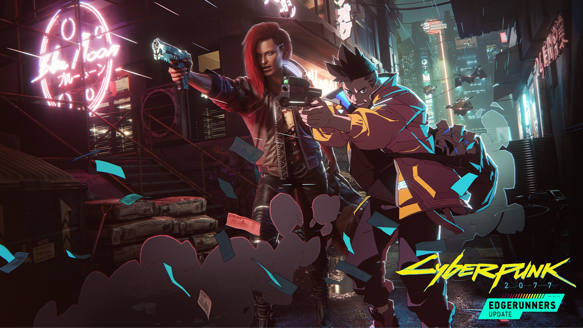 Ab sofort verfügbar: Das Edgerunners Update für Cyberpunk 2077 auf Xbox Series X|S und Xbox One HERO