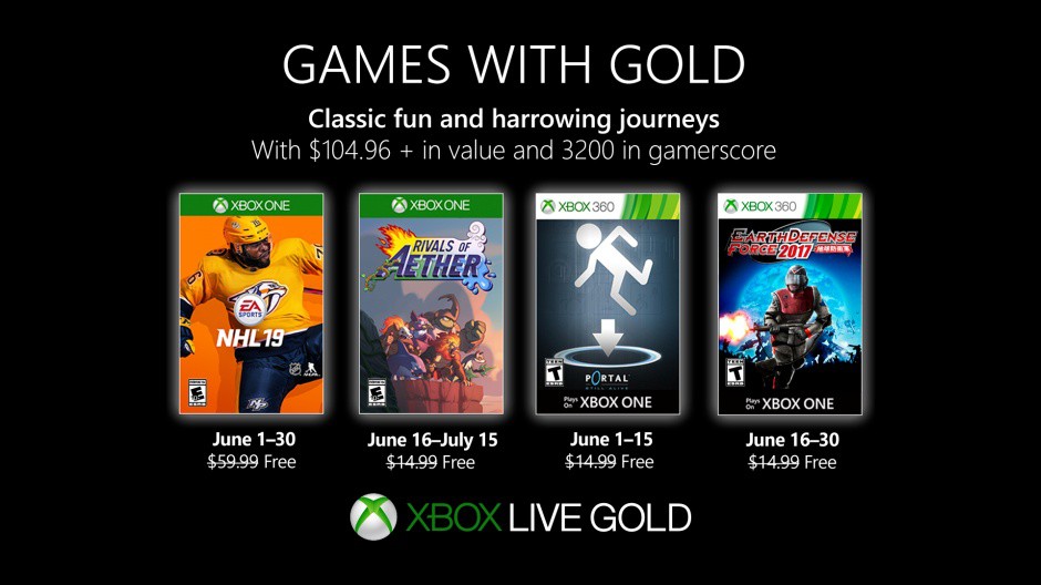 Games with Gold Juni 2019