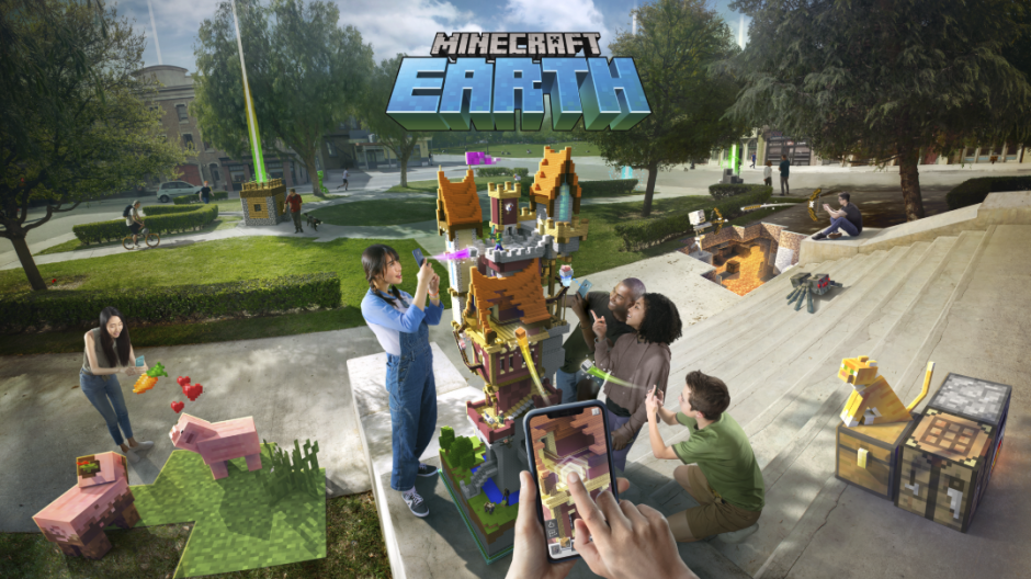 Video For Zum 10ten Geburtstag: Augmented Reality-Game Minecraft Earth für Smartphones angekündigt