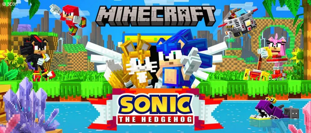 Das Sonig the Hedgehog DLC ist ab sofort im Minecraft Marketplace erhältlich HERO