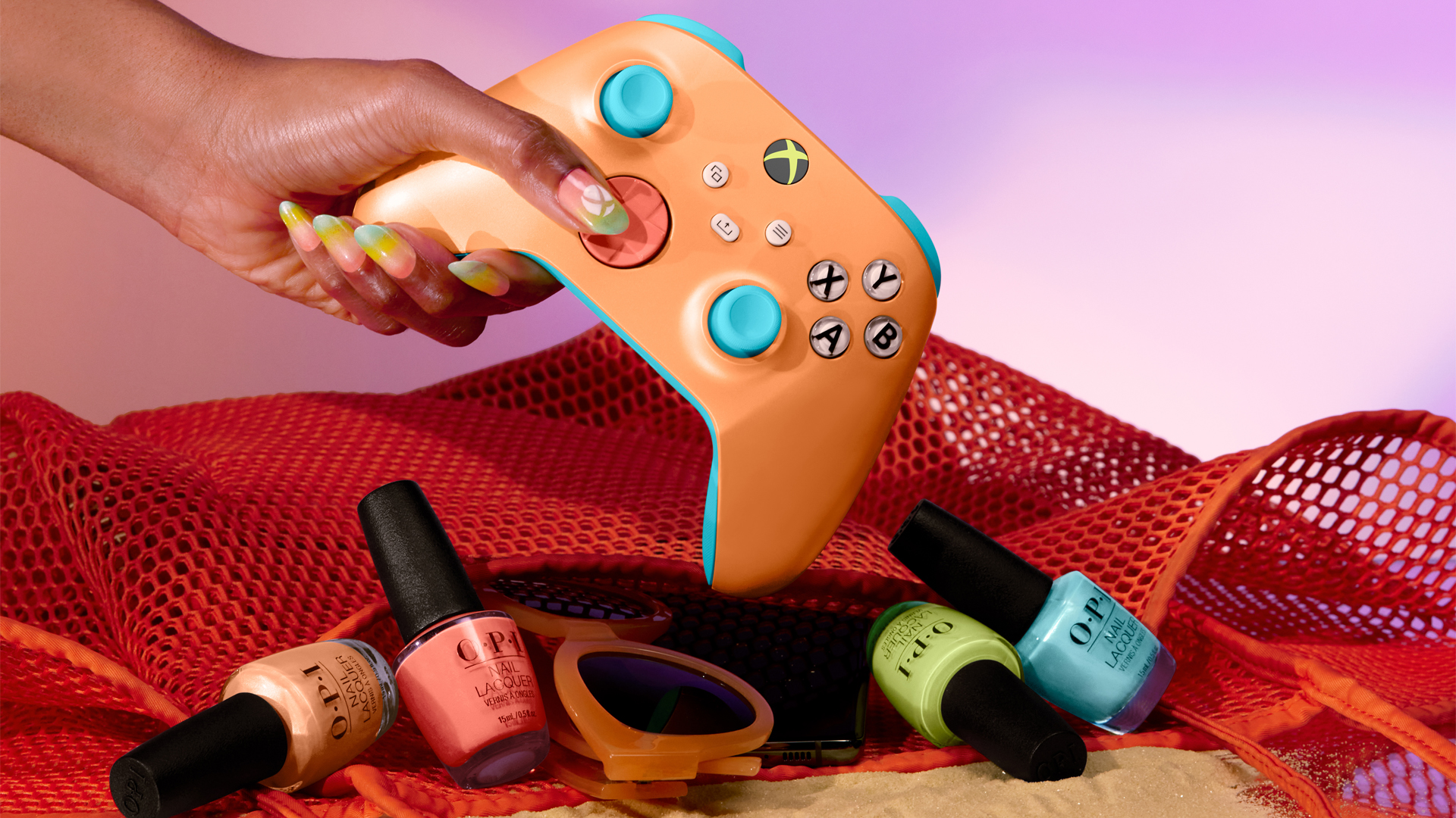 Xbox und OPI feiern den Sommer mit einem exklusiven Controller in knalligen Farben