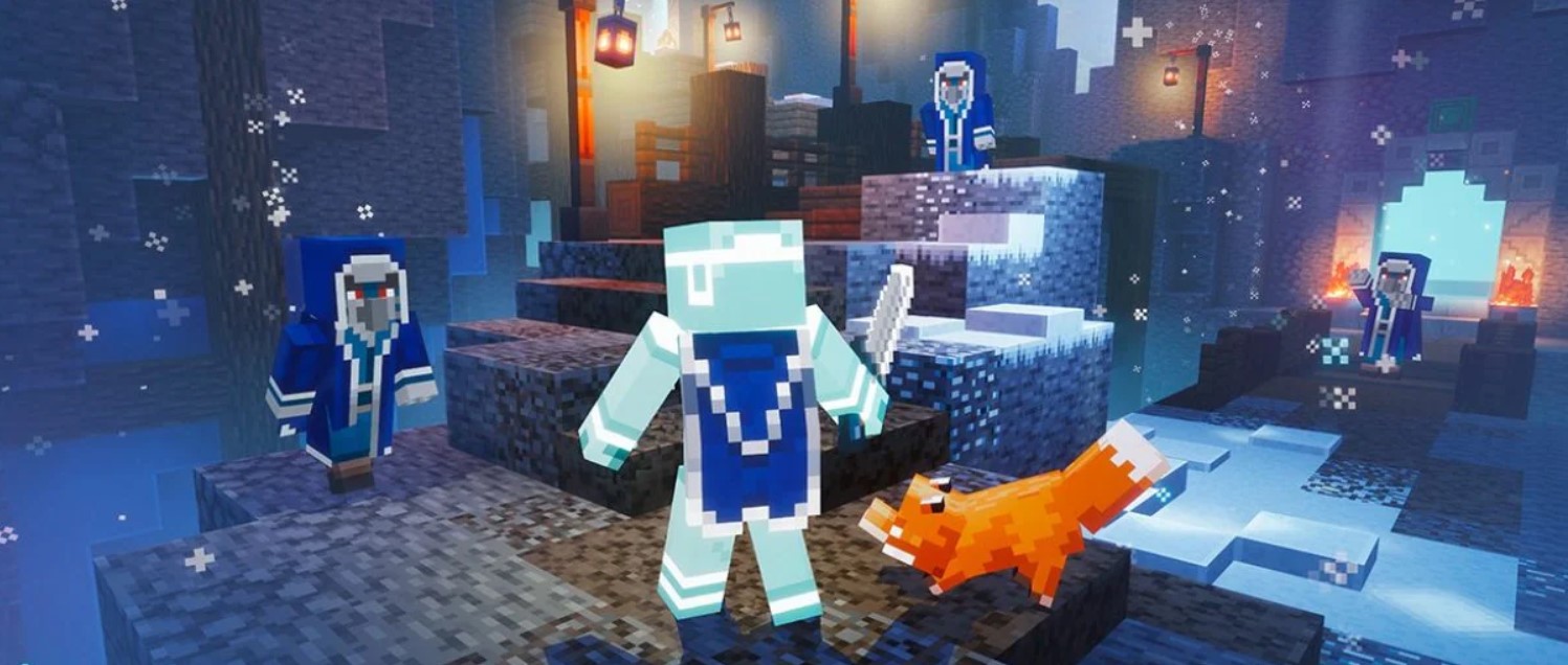 Minecraft Dungeons: Neues Festival of Frost Update HERO