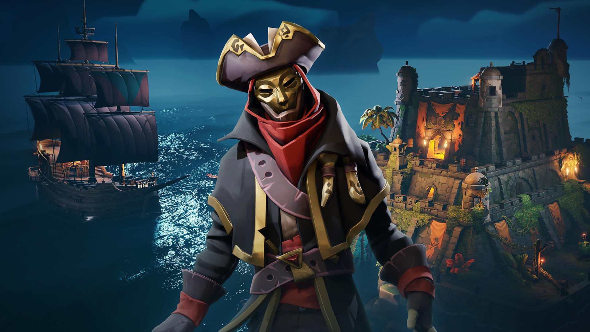 Video For Sea of Thieves: Spiele das zweite Abenteuer Forts of the Forgotten bis zum 7. April