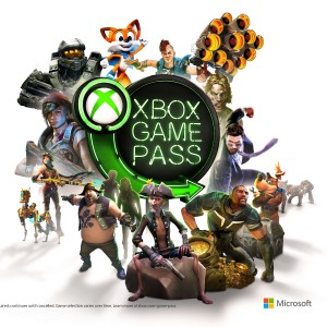Xbox Game Pass Character Breakout Horizontal White