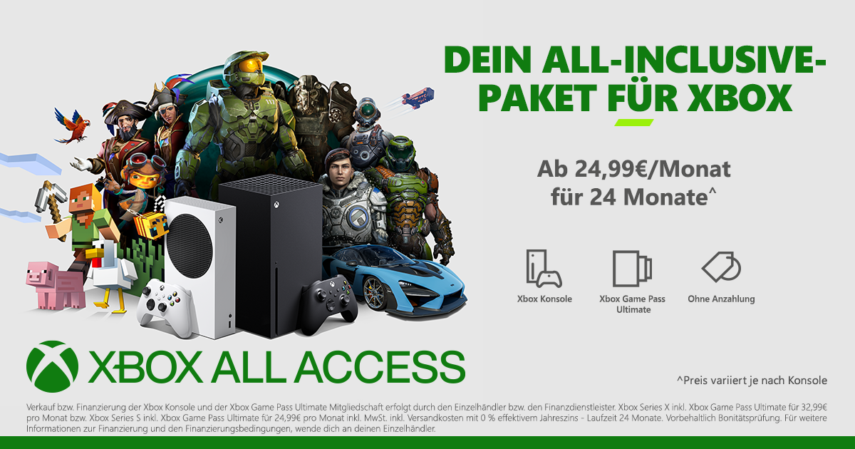 Xbox All Access kommt im November nach Deutschland HERO